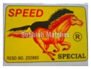 Speed Special Wooden Safety Matchbox