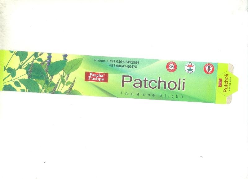 Pancha Pushpa Patchouli Incense Sticks 01