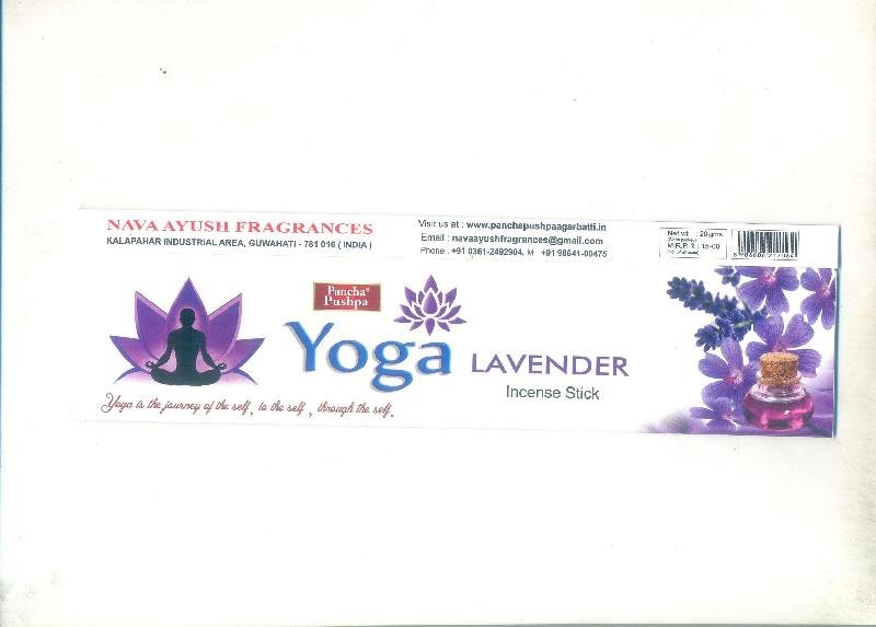 Pancha Pushpa Yoga Lavender Incense Sticks 02
