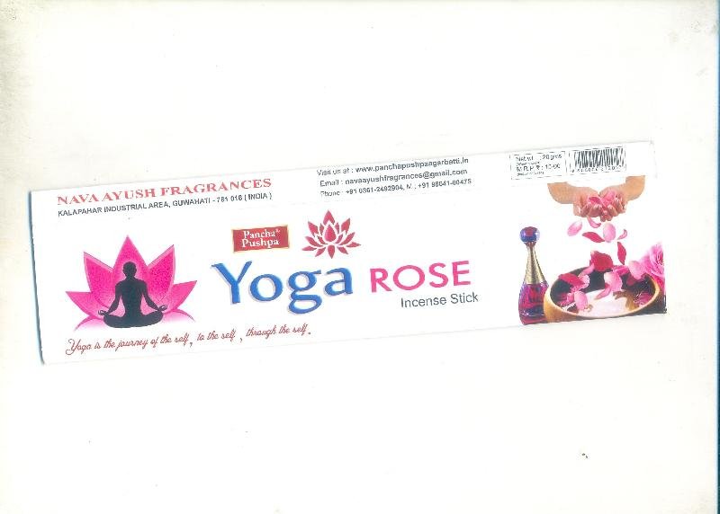 Pancha Pushpa Yoga Rose Incense Sticks 01