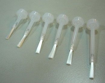 Nail Polish Round Brush -white Bristles