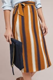 Ladies Knee Length Skirt 02