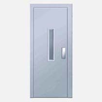 Semi Automatic Elevator Doors
