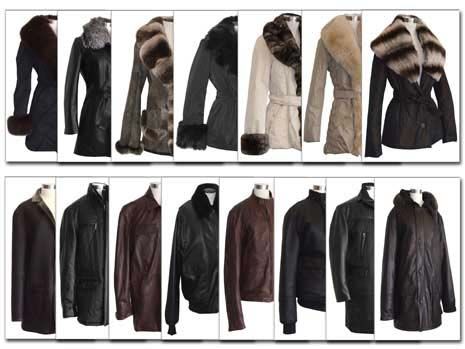 Leather Coats and Garments