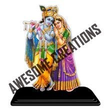 Car Dashboard Radha Krishna Idol