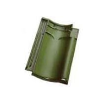 Bronze Green Glazed VHV Series Clay Roofing Tiles