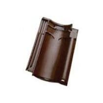 Brown Glazed VHV Series Clay Roofing Tiles