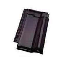 Deep Black Alegra 10 Series Clay Roofing Tiles