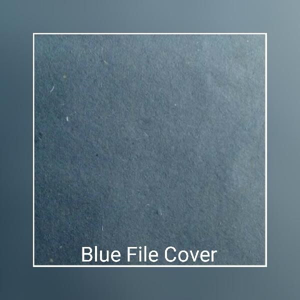 Blue File Cover