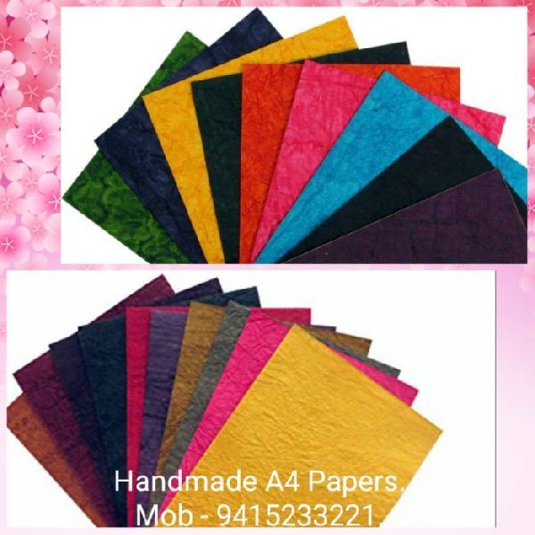 Handmade A4 Size Paper 01