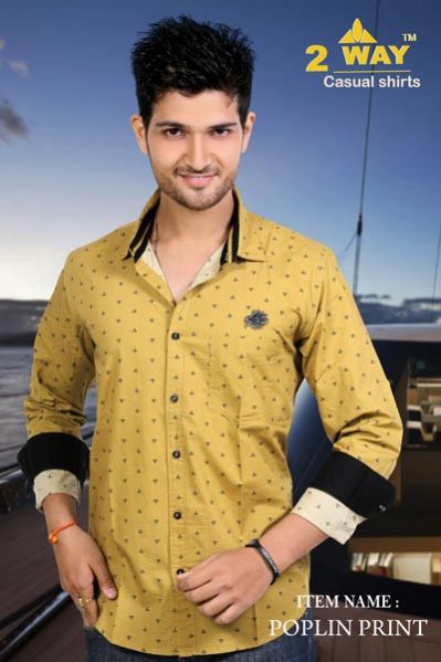 Poplin Print Shirt 01
