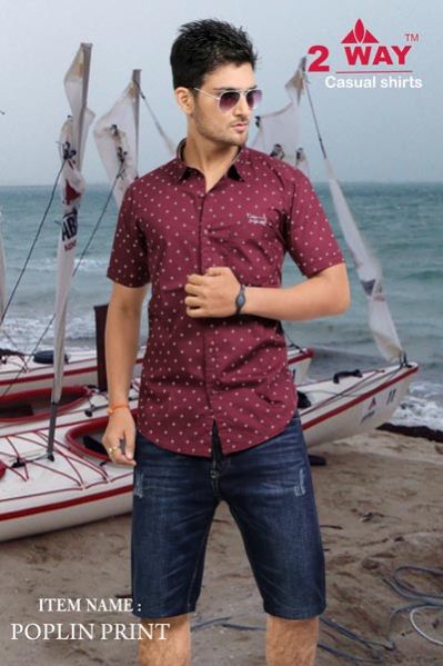 Poplin Print Shirt 02