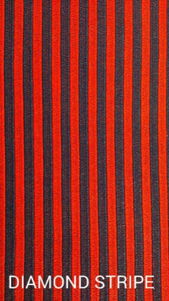 Dimond Stripe Polyester Cotton Sofa Fabric