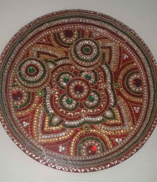Handicraft Pooja Thali 03