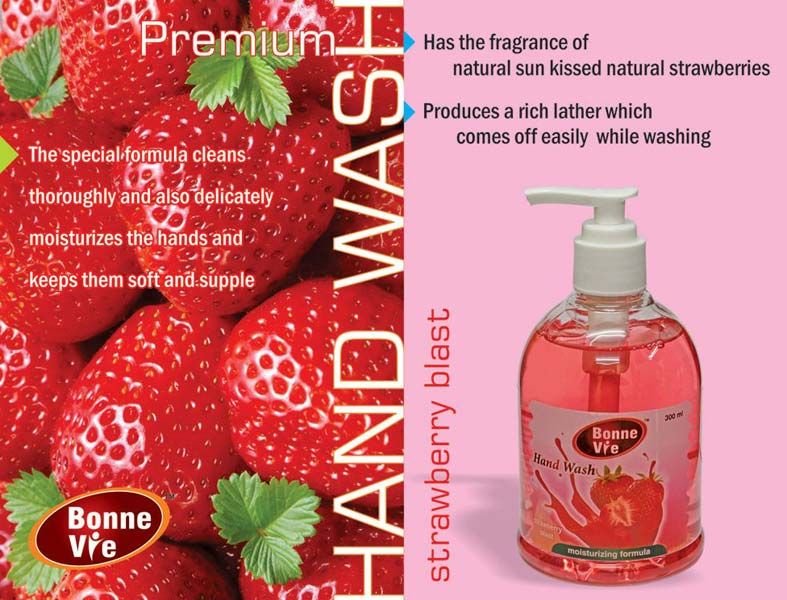 Bonne Vie Strawberry Blast Liquid Hand Wash