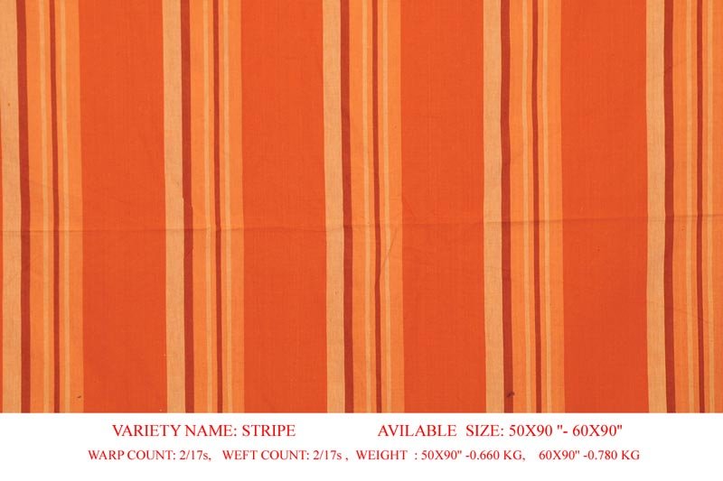 Stripe Double Bed Sheet