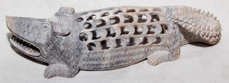 Stone Crocodile ( 4'' LHSC 4'')