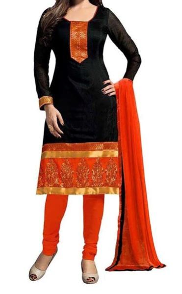 Chanderi Black