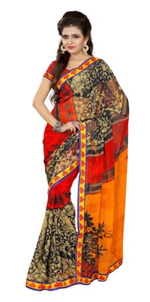 Chiffon Sarees (PTF0359)