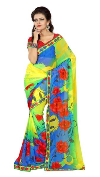 Chiffon Sarees (PTF0360)