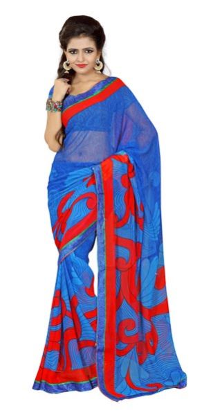 Chiffon Sarees (PTF0361)