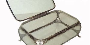 Glass Jewelry Box