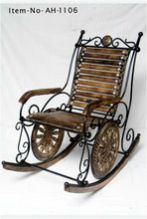 Antique Wooden Rocking Chair