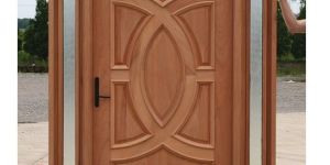 Teak Solid Panel Doors