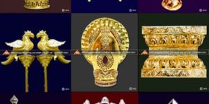 KAVACHAM KIREEDAM SWAMY JEWELLERY THIRUVACHI,ALANGARAM ITEMS