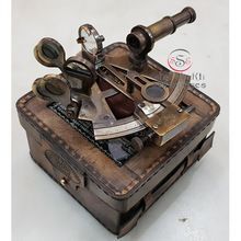 Nautical Brass Sextant