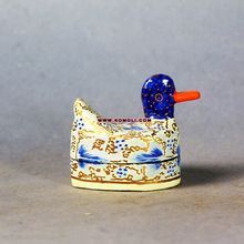 Hand Painted Duck Shape Paper Mache