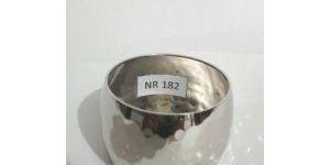 Aluminium Material Hammered Napkin Ring