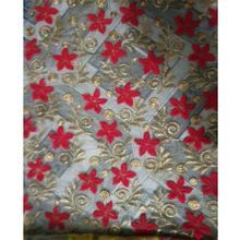 Net Embroidery Fabric Design