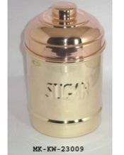 Brass Copper Coffee Container