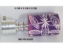 Designer Curtain Rod Finial