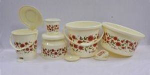 Plastic Bathroom Set