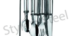 Stainless Steel Cutlery Stand
