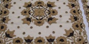 NET FABRIC EMBROIDERY TABLE COVER