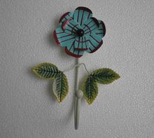 Iron Designer Flower Hook