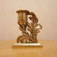 Solid Brass Candle Holder