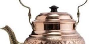 Engraved Copper Kettle