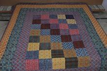 Vintage Ajrak Block Print Kantha