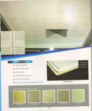Perforated Clip in Metal Ceiling