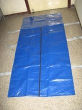 Standard Blue Envelop Type Body Bag