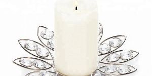 Crystal Flower T-Light Holder