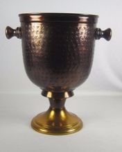 Copper Antique Finish Wine Holder