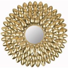 Elegant Gold Christmas Wreath Wall Hanging