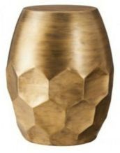 Gold Finish Aluminium Table