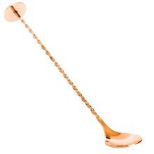 Twisted Copper Spoon