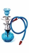 Glass Metal Coloured Antique Hookah